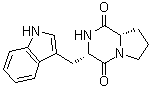 结构式 CAS# 38136-70-8, Brevianamide F
