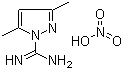 3,5-Dimethyl-1H-pyrazole-1-carboximidamide nitrate molecular structure (CAS 38184-47-3)