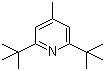 结构式 CAS# 38222-83-2, 2,6-二叔丁基-4-甲基吡啶