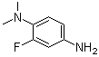 2-Fluoro-N1,N1-dimethyl-1,4-benzenediamine molecular structure (CAS 3824-31-5)