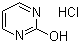 结构式 CAS# 38353-09-2, 2-羟基嘧啶盐酸盐
