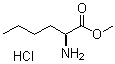 Methyl L-norleucinate hydrochloride molecular structure (CAS 3844-54-0)