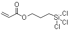 [3-(Acryloxy)propyl]trichlorosilane molecular structure (CAS 38595-89-0)