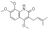 结构式 CAS# 38695-41-9, 柠檬苦素
