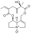 structure of CAS# 38710-26-8, Seneciphylline N-oxide