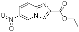 结构式 CAS# 38923-08-9, 6-硝基咪唑并[1,2-a]吡啶-2-羧酸乙酯