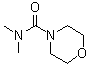 结构式 CAS# 38952-61-3, N,N-二甲基-4-吗啉甲酰胺