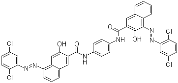 Pigment Red 166 molecular structure (CAS 3905-19-9)