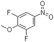 2,6-Difluoro-4-nitroanisole molecular structure (CAS 392-25-6)