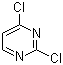 structure of CAS# 3934-20-1, 2,4-Dichloropyrimidine