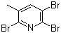 2,5,6-Tribromo-3-picoline molecular structure (CAS 393516-82-0)