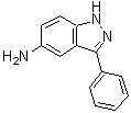 5-Amino-3-phenyl-1H-indazole molecular structure (CAS 395099-05-5)