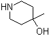 4-Methyl-4-piperidinol molecular structure (CAS 3970-68-1)