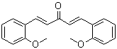(1E,4E)-1,5-Bis(2-methoxyphenyl)-1,4-pentadien-3-one molecular structure (CAS 39777-61-2)