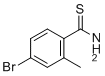 结构式 CAS# 397845-03-3, 4-溴-2-甲硫基苯甲酰胺