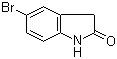 结构式 CAS# 39795-60-3, 5-溴吲哚啉-2-酮