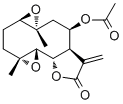 Epitulipinolide diepoxide molecular structure (CAS 39815-40-2)