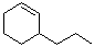 3-丙基环己烯分子结构 (CAS 3983-06-0)