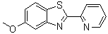 5-Methoxy-2-(2-pyridyl)benzothiazole molecular structure (CAS 39876-33-0)