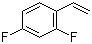 2,4-Difluorostyrene molecular structure (CAS 399-53-1)