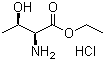 L-Threonine ethyl ester hydrochloride molecular structure (CAS 39994-70-2)