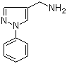 1-Phenyl-1H-pyrazol-4-methylamine molecular structure (CAS 400877-10-3)