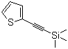 结构式 CAS# 40231-03-6, 2-三甲基硅乙炔基噻吩