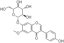 Glycitin molecular structure (CAS 40246-10-4)