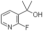 2-(2-氟吡啶-3-基)丙-2-醇分子结构 (CAS 40247-48-1)