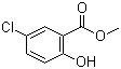 Methyl 5-chloro-2-hydroxybenzoate molecular structure (CAS 4068-78-4)