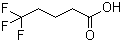 5,5,5-Trifluoropentanoic acid molecular structure (CAS 407-62-5)
