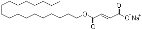 硬脂富马酸钠分子结构 (CAS 4070-80-8)