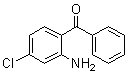 结构式 CAS# 4076-50-0, 2-氨基-4-氯二苯甲酮