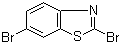结构式 CAS# 408328-13-2, 2,6-二溴苯并噻唑