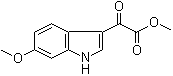 6-Methoxy-alpha-oxo-1H-indole-3-acetic acid methyl ester molecular structure (CAS 408354-40-5)