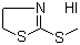 4,5-Dihydro-2-(methylthio)thiazole hydriodide molecular structure (CAS 40836-94-0)