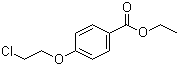 Ethyl 4-(2-chloroethoxy)benzoate molecular structure (CAS 40992-21-0)
