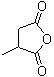 结构式 CAS# 4100-80-5, 2-甲基琥珀酸酐