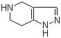 structure of CAS# 410544-19-3, 4,5,6,7-Tetrahydro-1H-pyrazolo[4,3-c]pyridine