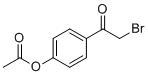 4-(2-Bromoacetyl)phenyl acetate molecular structure (CAS 41104-10-3)