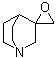 Spiro[1-azabicyclo[2.2.2]octane-3,2'-oxirane] molecular structure (CAS 41353-91-7)