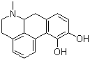 structure of CAS# 41372-20-7, R-(-)-Apomorphine;6a-beta-Aporphine-10,11-diol; (R)-5,6,6a,7-Tetrahydro-6-methyl-4H-dibenzo[de,g]quinoline-10,11-diol