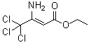 Ethyl 3-amino-4,4,4-trichlorocrotonate molecular structure (CAS 41404-93-7)