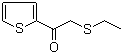 2-(Ethylthio)-1-(2-thienyl)-ethanone molecular structure (CAS 41444-32-0)