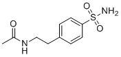 N-{2-[4-(Aminosulfonyl)phenyl]ethyl}acetamide molecular structure (CAS 41472-49-5)