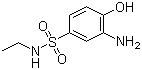 2-Amino-4-N-ethylsulfonamide phenol  molecular structure (CAS 41606-61-5)