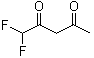 1,1-Difluoro-2,4-pentanedione molecular structure (CAS 41739-23-5)