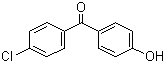 structure of CAS# 42019-78-3, 4-Chloro-4'-hydroxybenzophenone;(4-Chlorophenyl)(4-hydroxyphenyl)-Methanone