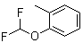 结构式 CAS# 42173-52-4, 邻(二氟甲氧基)甲苯