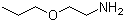 structure of CAS# 42185-03-5, 2-Propoxyethylamine;2-Propoxyethanamine; 2-Propoxyethan-1-amine